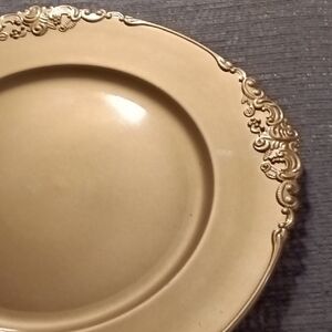 Plates, 10 Elegant Vintage Acrylic  Decorative Plates